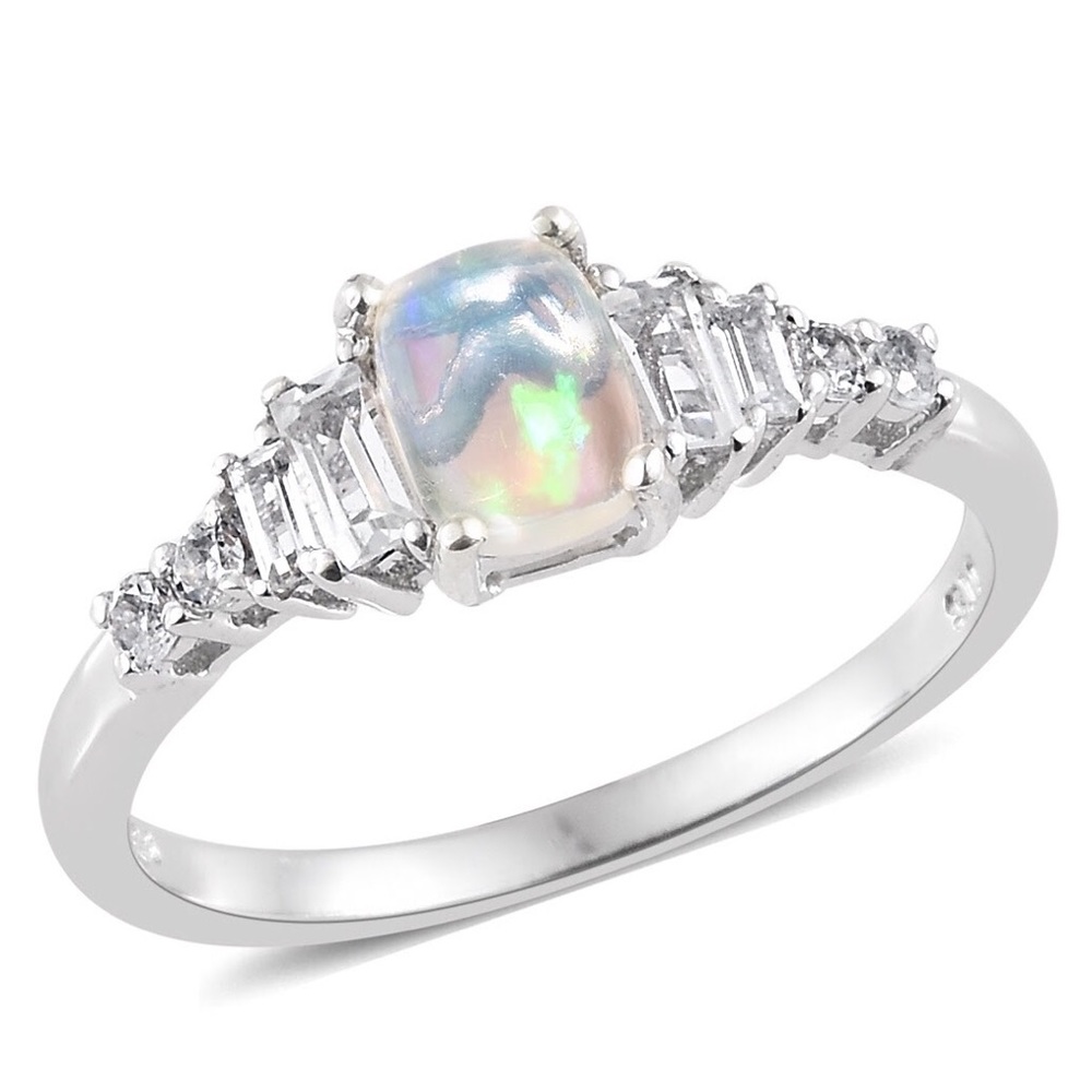 Opal, Welo & White Topaz